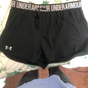 Black under armour shorts